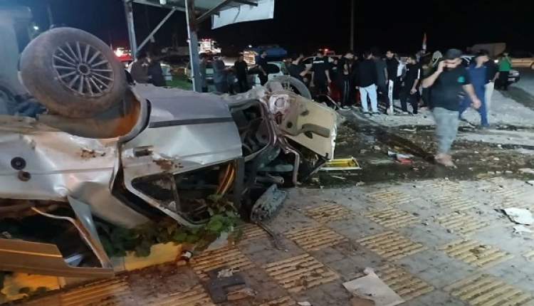 امدادرسانی به مصدومان تصادف در محور بازفت
