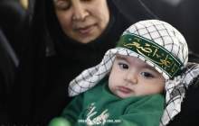 مراسم شیرخوارگان حسینی در شهرکرد برگزار شد