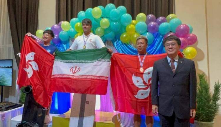 سبحانی، قهرمان اسکی روی آب آسیا شد