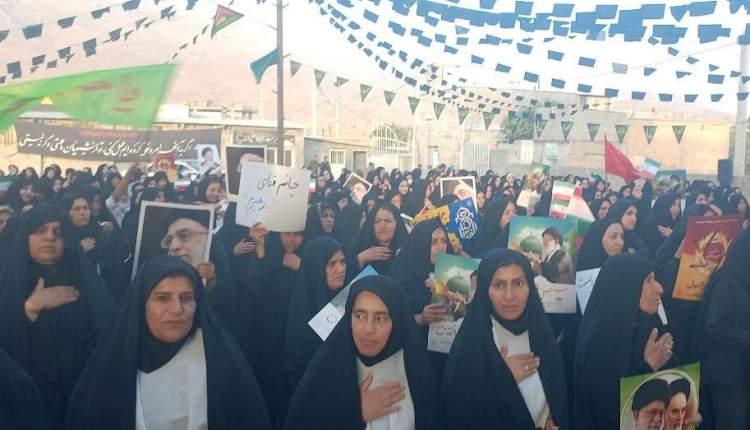 تجمع بزرگ زينبيون در اردل  