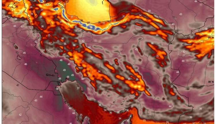 رکورد دمای هوا گرم در ایران