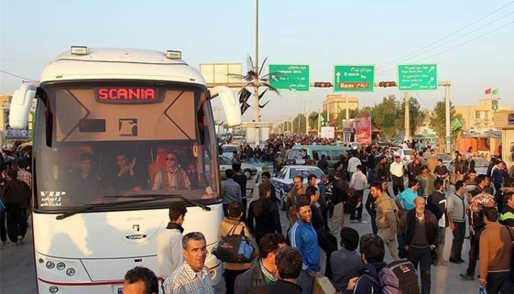 جابه‌جایی۱۲ هزار زائر از چهارمحال و بختیاری
