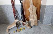 شکارچی غیرمجاز در لردگان به دام افتاد